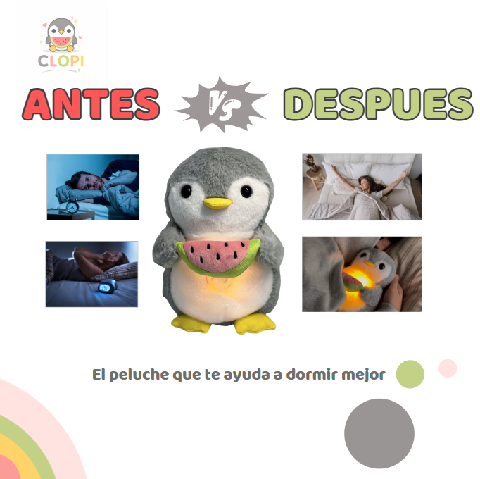 Peluche antiansiedad con respiración🧸